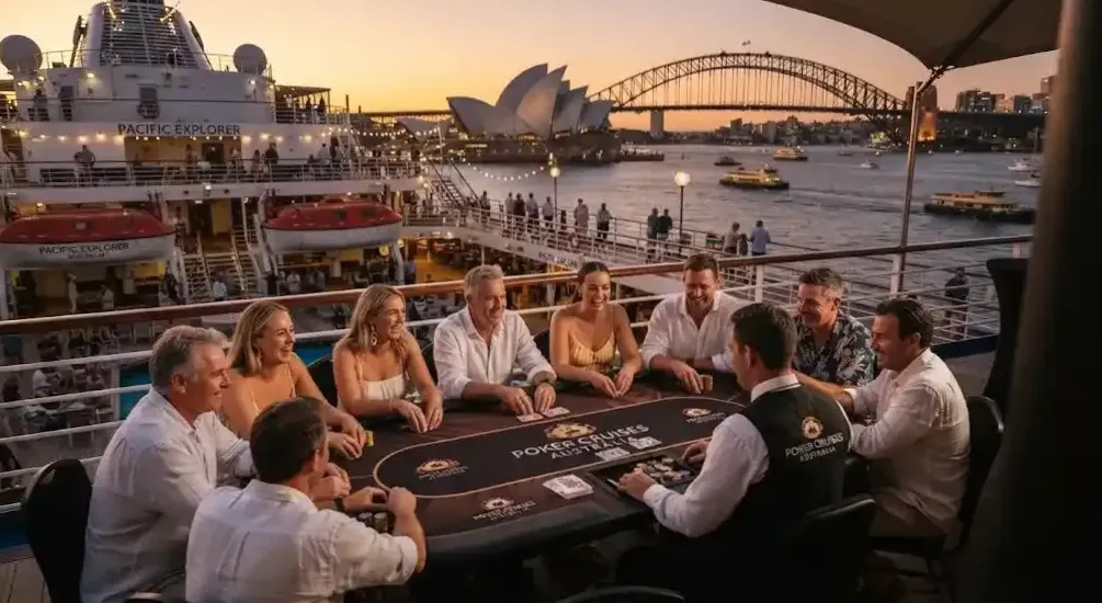 Corporate casino evening